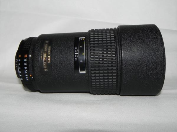 激安人気新品 AF Nikon Nikkor レンズ(中古良品) F2.8D 180mm ED