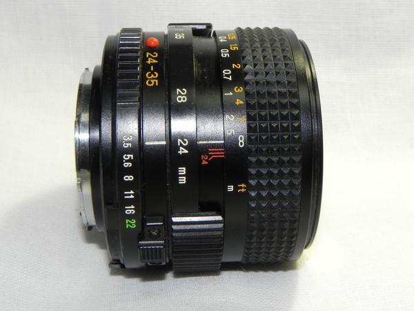 Minolta MD ZOOM 24-35mm/F 3.5　レンズ* ミノルタ