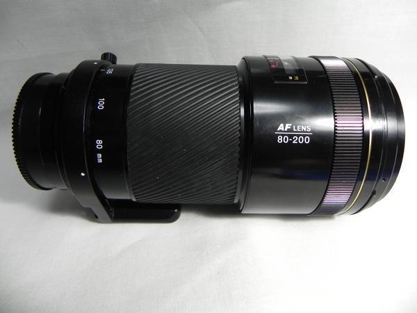 Minolta AF APO 80-200mm/f2.8　レンズ(中古品)