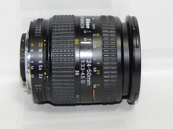 超美品の Nikon AF Dレンズ(中古品) f/3.3-4.5 24-50mm ニコン