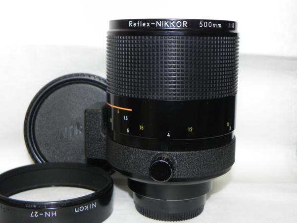特価 **中古良品 Nikon レフレックス 500mm/F8 レンス゛(NEW)* ニコン