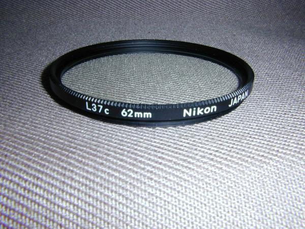 中古品 【楽天ランキング1位】 Nikon L37c 国内外の人気 62mm フィルター