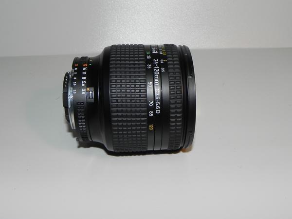 豪華 *中古良品 Nikon AF 24-120mm f/3.5-5.6D レンズ* ニコン