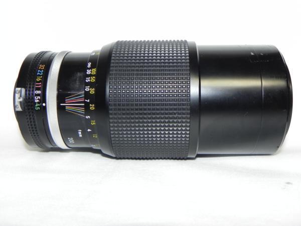 Nikon MF Nikkor 80-200mm /f 4.5 レンズ(難有品)_画像1