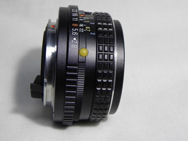 **中古品　smc PENTAX-M　28mm / f 2.8 レンズ*