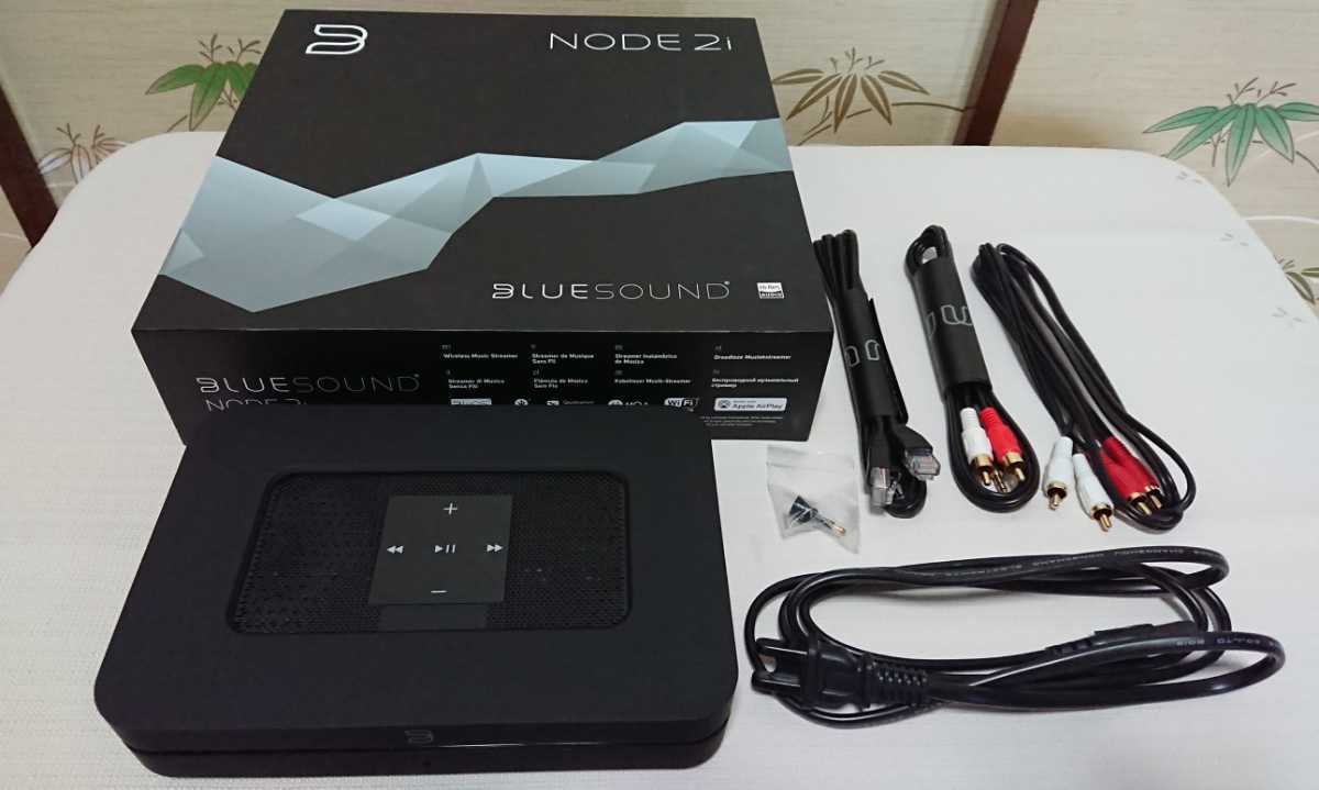 Bluesound ブルーサウンド NODE 2i ブラック ネットワークオーディオ