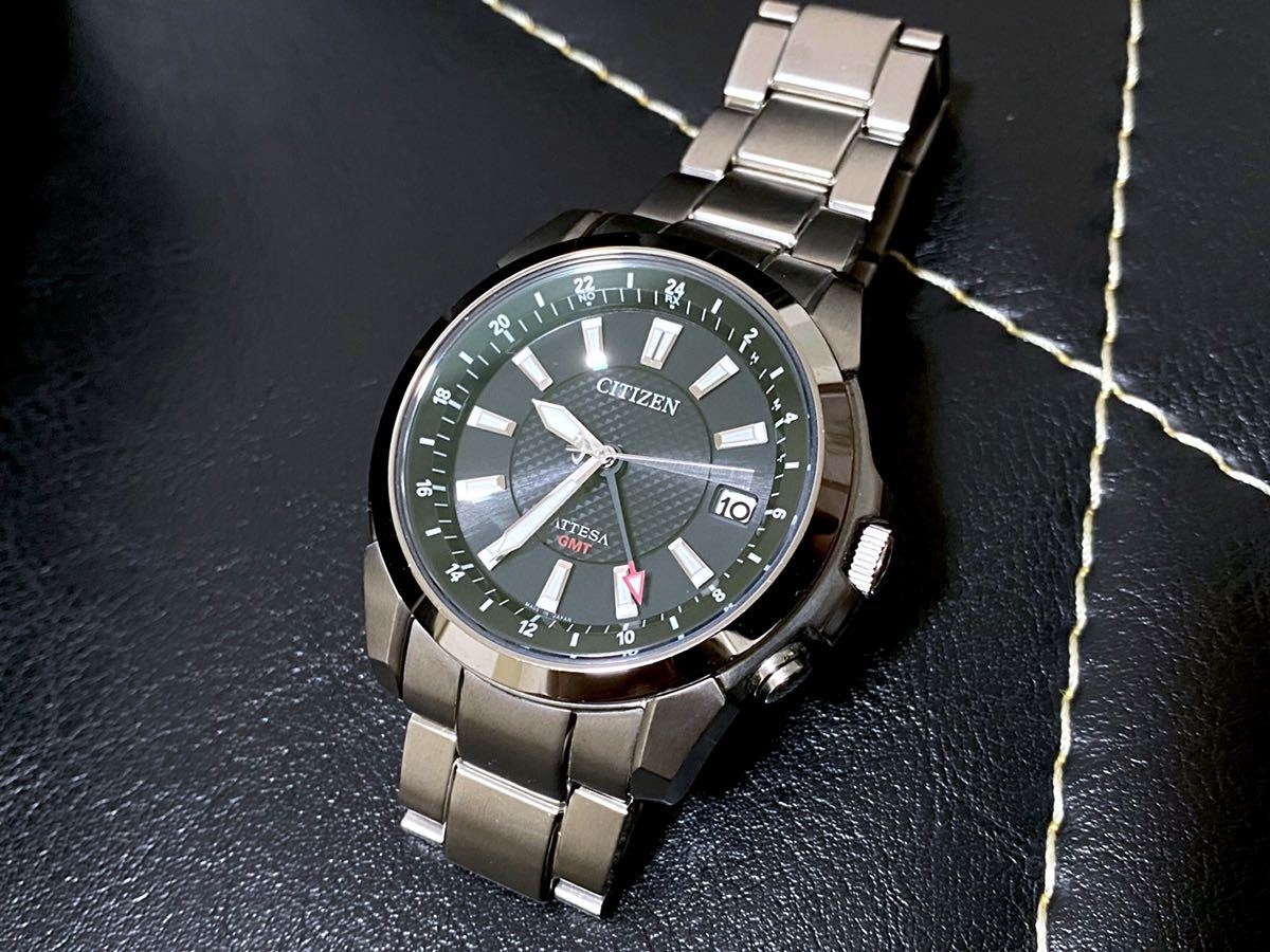 展示品 CITIZEN【シチズン】アテッサ GMT 電波ソーラー H116 展示品 CITIZEN【シチズン】アテッサ GMT 電波ソーラー H116