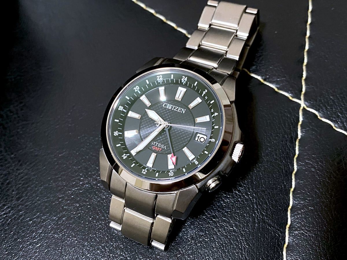 展示品 CITIZEN【シチズン】アテッサ GMT 電波ソーラー H116