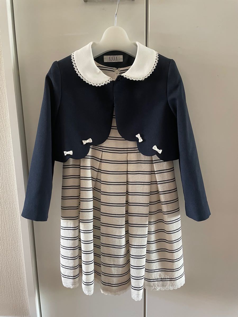 ELLE en noir エルアンノワール入学式 女の子 スーツ フォーマル 子供