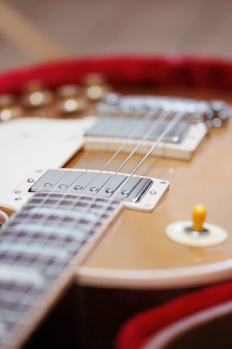 レビューで送料無料 Gibson Les Paul Standard 50s Gold Top ギブソン レスポール スタンダード ゴールドトップ 美品 ハードケース付き 全品送料無料