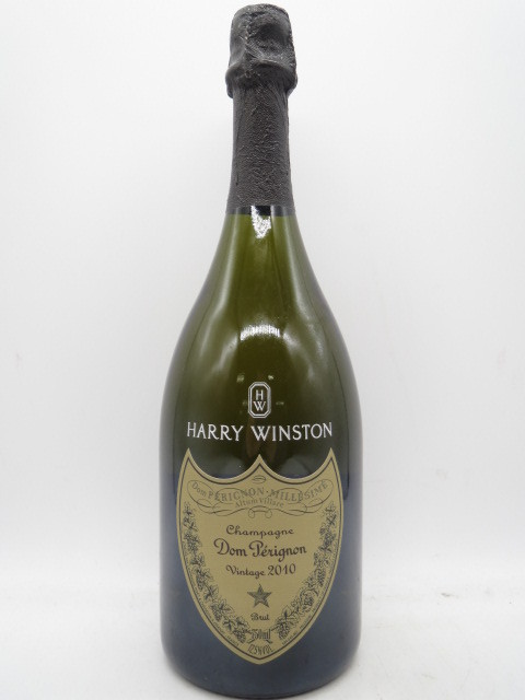 未開栓 洋酒 ドン・ペリニヨン ヴィンテージ 2010 HARRY WINSTON ロゴ