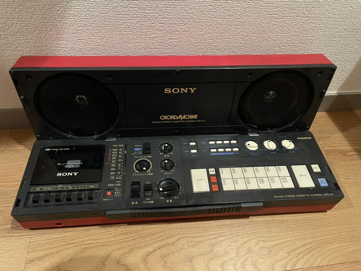 希少 1円スタート】SONY CHORD MACHINE CFS-C7 ステレオカセット