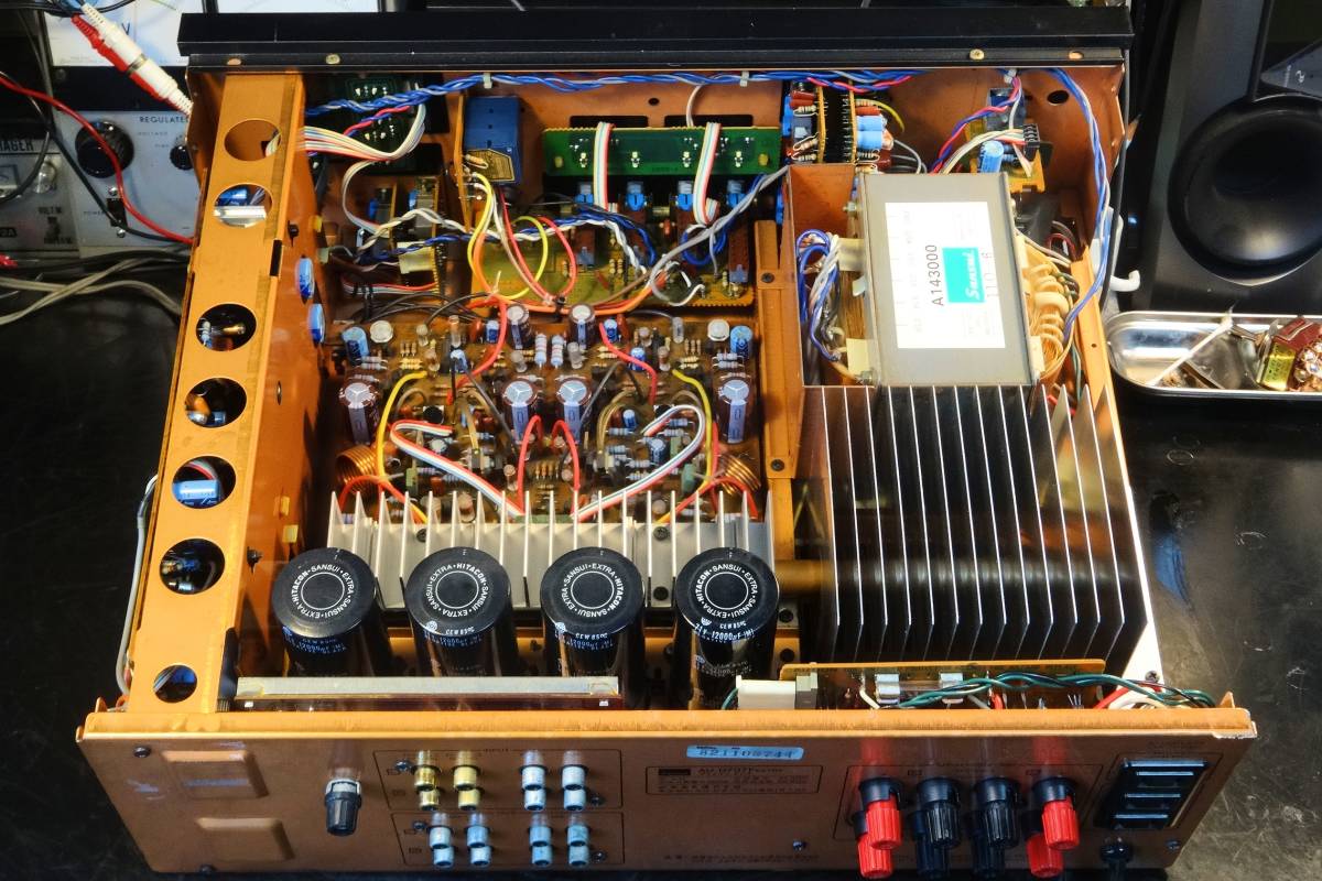 最高級 Sansui サンスイ AU-D607 DCプリメインアンプ