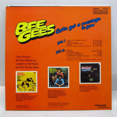 BEE GEES-Gotta Get A Message To You (UK Orig.)_画像2