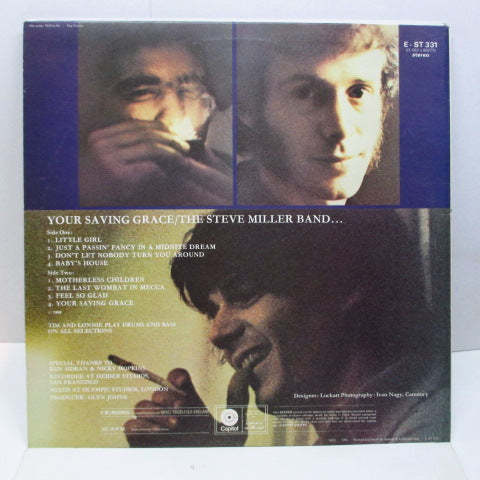 STEVE MILLER BAND-Your Saving Grace (UK 70's Reissue/CS)_画像2