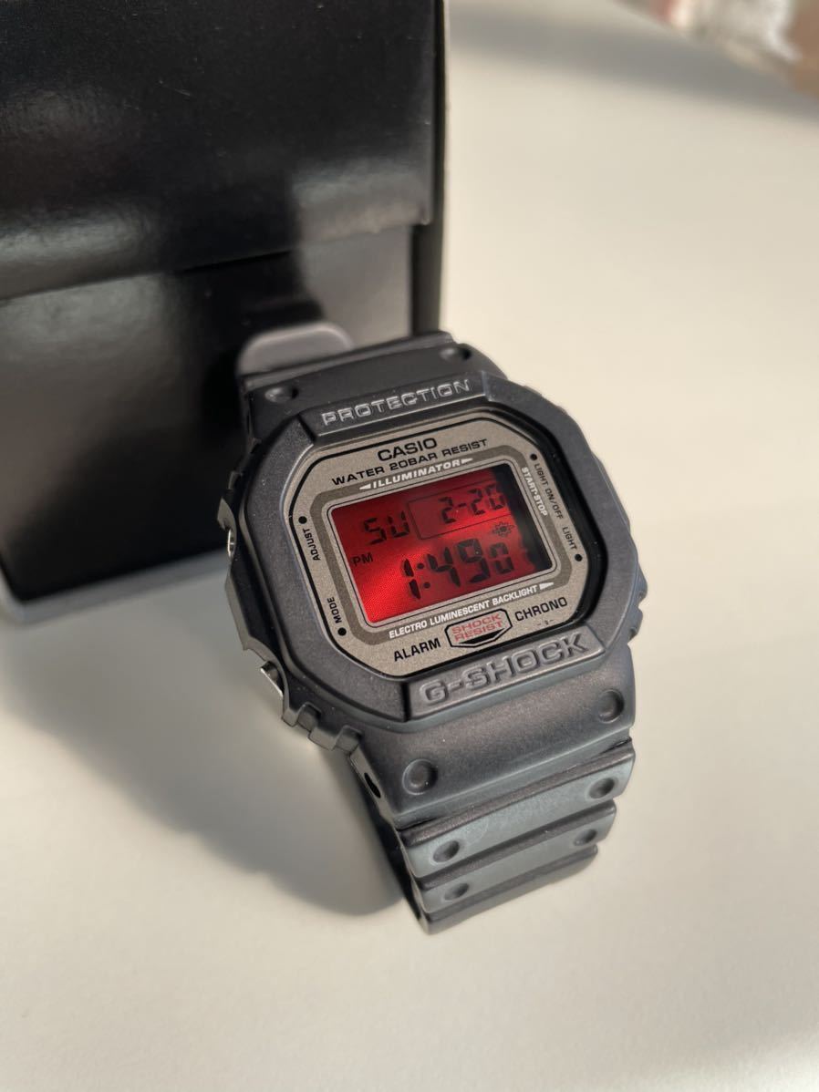 CASIO G-SHOCK DW-5000ML-1DR 20th ANNIVERSART 20周年 1JF 海外 CASIO G-SHOCK DW-5000ML-1DR 20th ANNIVERSART 20周年 1JF 海外