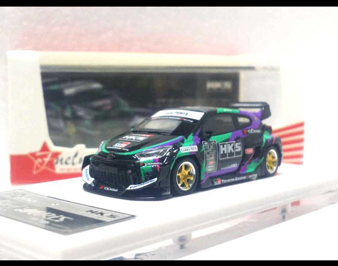 Fuelme 1/64 トヨタ GRヤリス HKSレーシング パフォーマー フューエルミー TOYOTA GR YARIS HKS Racing Performer_画像1