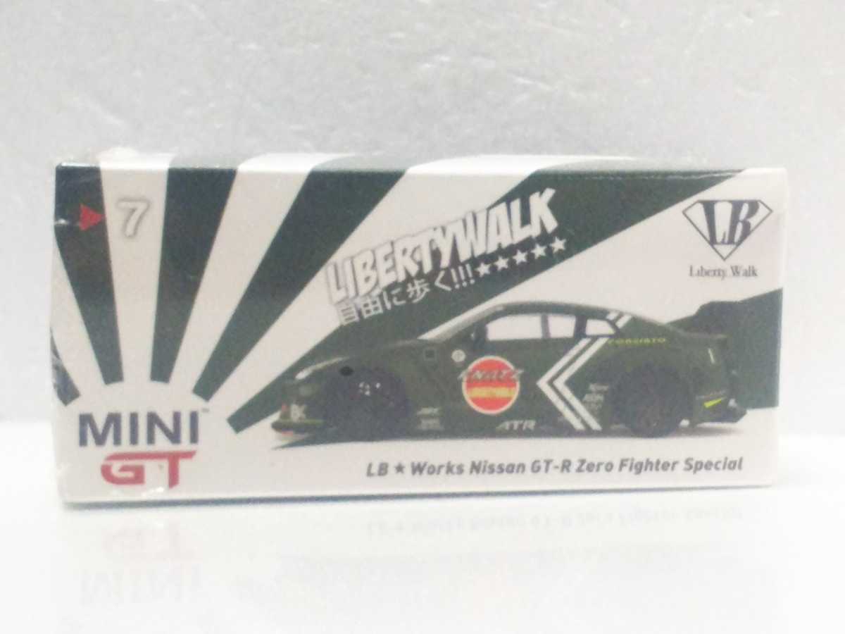 MINI GT 1/64 LB限定 LBワークス 日産 GT-R R35 ゼロファイター 零戦