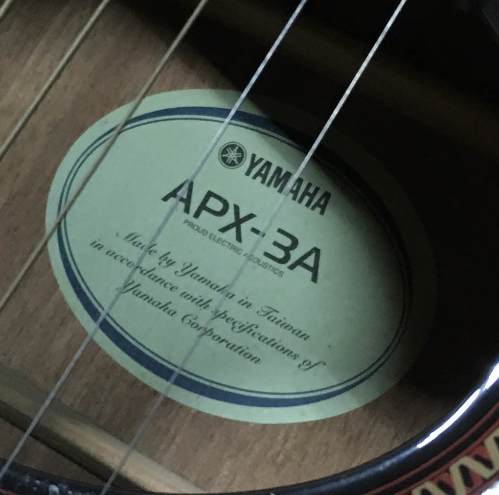 YAMAHA APX-3A ヤマハ エレアコ ギター アコースティックギター 北海道