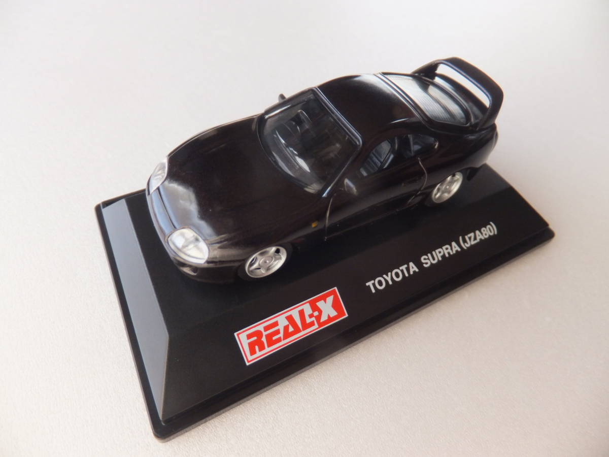REAL-X Toyota машина hi -тактный Lee z коллекция TOYOTA SUPRA металлик темно-коричневый 1/72yo- Dell 