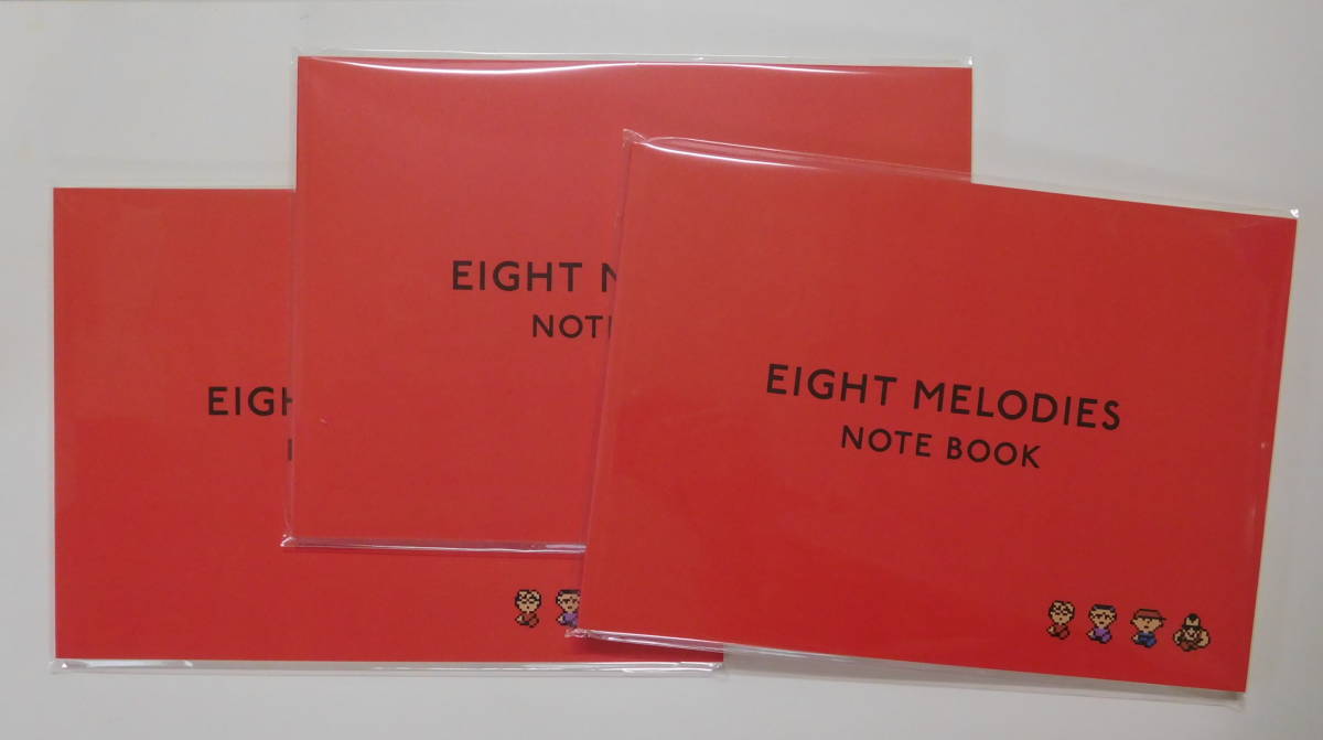 MOTHER２・マザー★MOTHER EIGHT MELODIES NOTE BOOK（マイニンテンドーストアプラチナポイント引き換え品）3冊セット_画像1