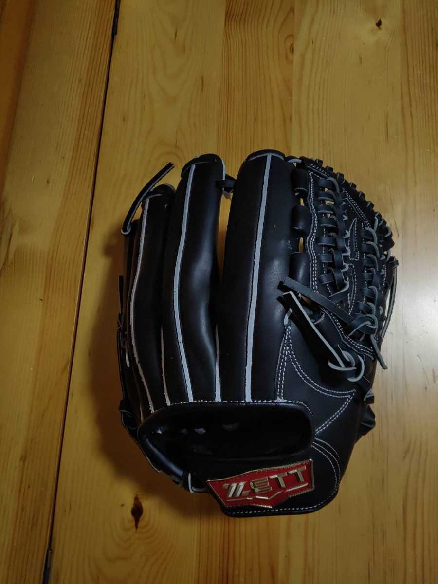 ヤフオク! - 【新品】ZETT 一般硬式グローブ 内野手用 右投げ 黒