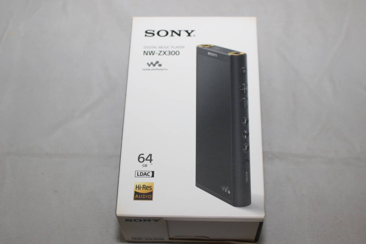 高い素材 ウォークマン Walkman SONY NW-ZX300 付き SDカード128GB (SD