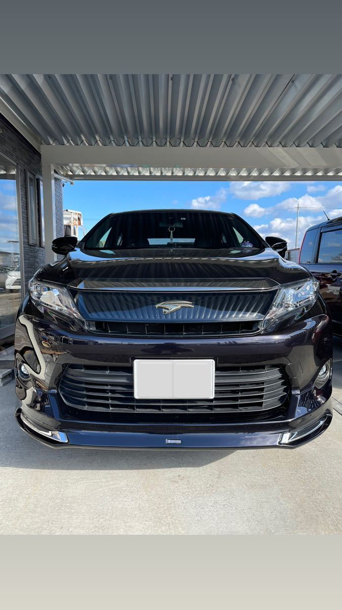 ハリアー60 純正 モデリスタ スポイラー バンパー付き 紫 カラー