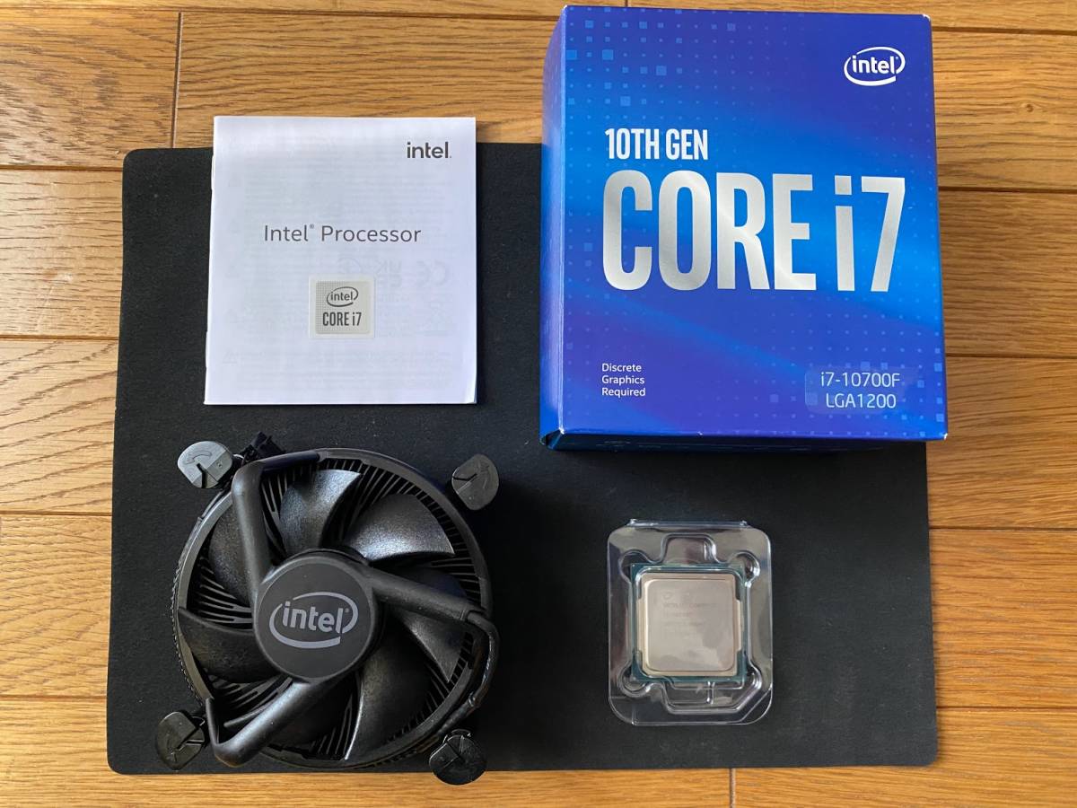 INTEL CPU Core i7-10700F 2.9 GHz 8コア LGA 1200プロセッサー BX8070110700F BOX 通販 