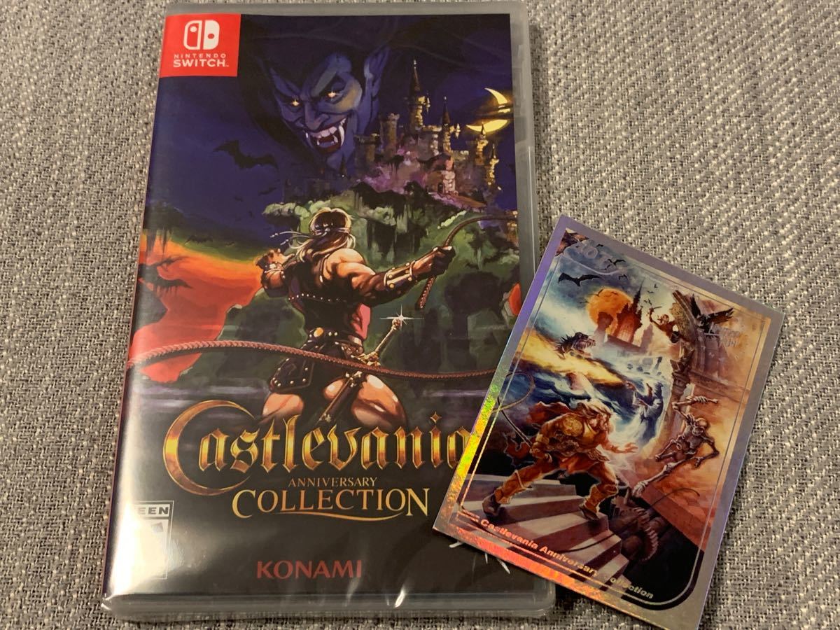 新品 悪魔城ドラキュラ アニバーサリーコレクション switch スイッチ