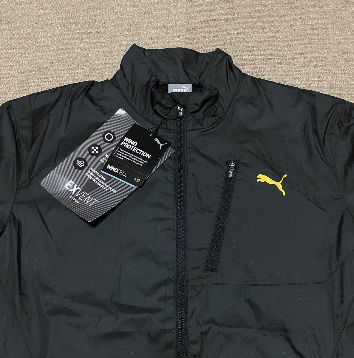 ショップ - ジョーシンの公式通販サイト 新品◇PUMA GOLF プーマ ゴルフ◇Mサイズ ◇防風・EXVENTジャケット ◇ブラック◇定価15,400円 ショップ - ジョーシンの公式通販サイト 新品◇PUMA GOLF プーマ ゴルフ◇Mサイズ ◇防風・EXVENTジャケット ◇ブラック◇定価15,400円