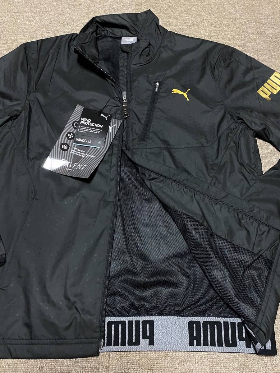 ショップ - ジョーシンの公式通販サイト 新品◇PUMA GOLF プーマ ゴルフ◇Mサイズ ◇防風・EXVENTジャケット ◇ブラック◇定価15,400円 ショップ - ジョーシンの公式通販サイト 新品◇PUMA GOLF プーマ ゴルフ◇Mサイズ ◇防風・EXVENTジャケット ◇ブラック◇定価15,400円