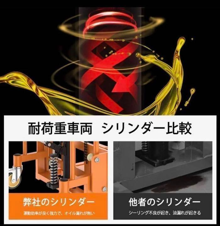 ハンドフォークリフト 個人宅直送可能!※荷下ろしのご協力が必要な場合