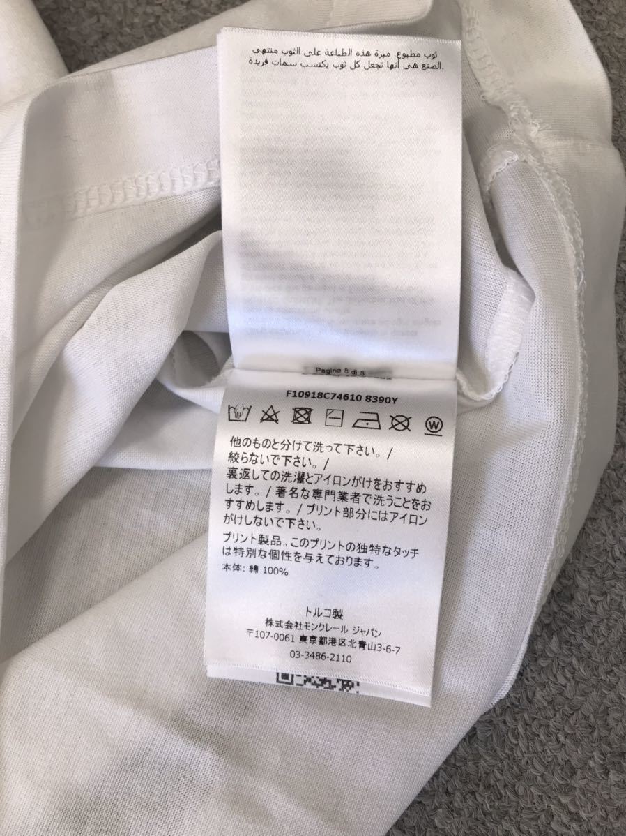 新品未使用 タグ付 モンクレール Tシャツ サイズM|Yahoo!フリマ 新品未使用 タグ付 モンクレール Tシャツ サイズM|Yahoo!フリマ