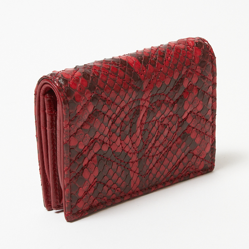 グッチ GUCCI GGマーモント パイソンウォレット 466492 レッド 二