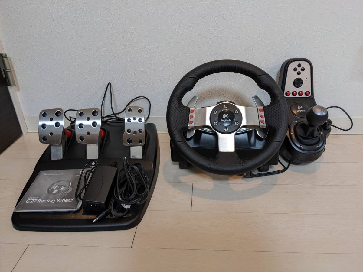Logitech G27 ハンドルコントローラー PS3 箱付き www.gastech.com.tr