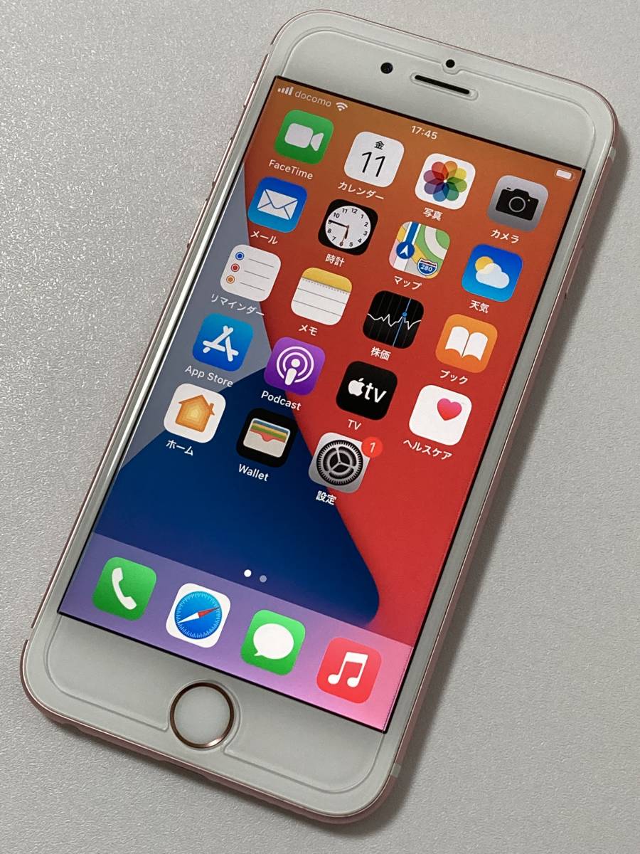 SIMフリー iPhone6S 64GB Rose Gold シムフリー アイフォン6S ローズゴールド ピンク 本体 docomo au softbank ドコモ ソフトバンク_画像1