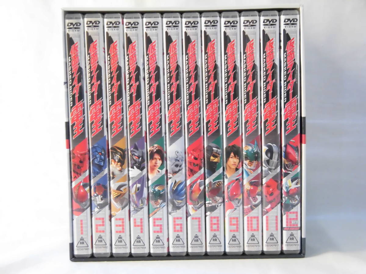 DVD】仮面ライダー電王 12巻セット 収納BOX カード付き VOL.12は特別版