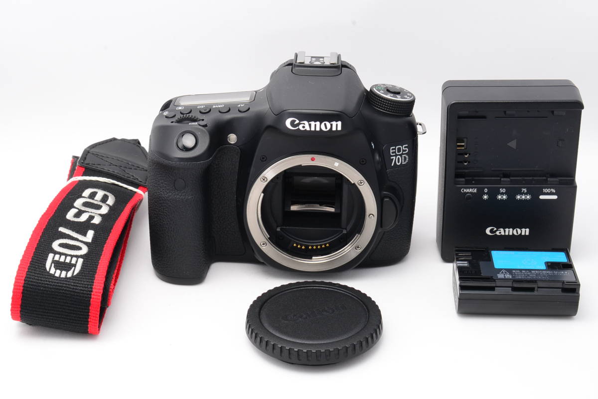 □美品□ Canon EOS 70D デジタル一眼レフカメラボディ-