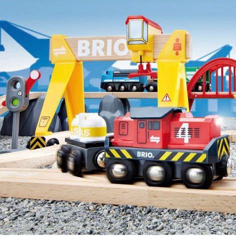 BRIO ( ブリオ ) WORLD カーゴレールデラックスセット [全54ピース
