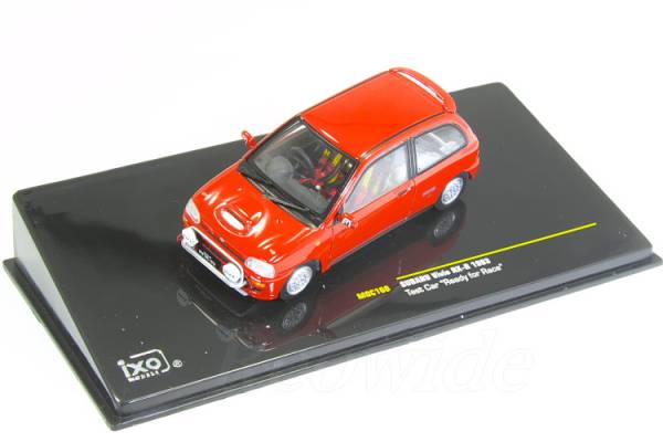  Ixo 1/43 Subaru Vivio RX-R 1993 тест машина Ready for Race красный VIVIO