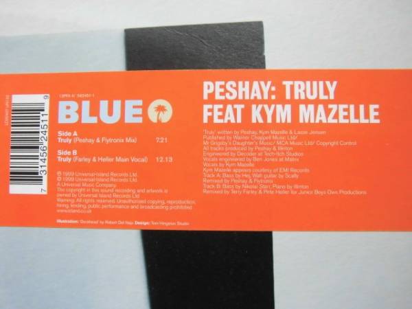 Peshay/Truly/Heller & Farley/Flytronix/Featuring Kym Mazelle_画像1