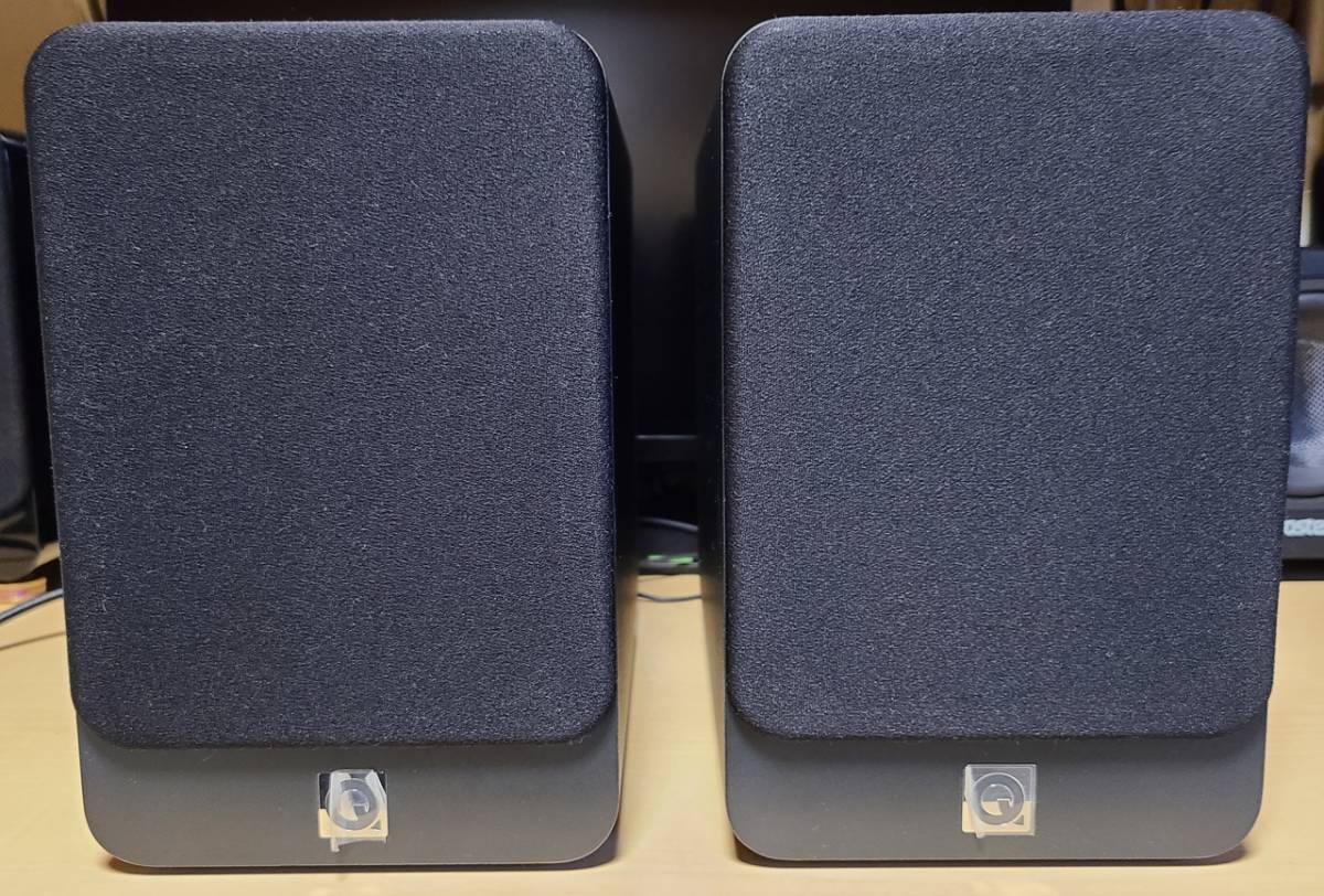 Q Acoustics 2020i ブックシェルフ スピーカー ペア ブラック www