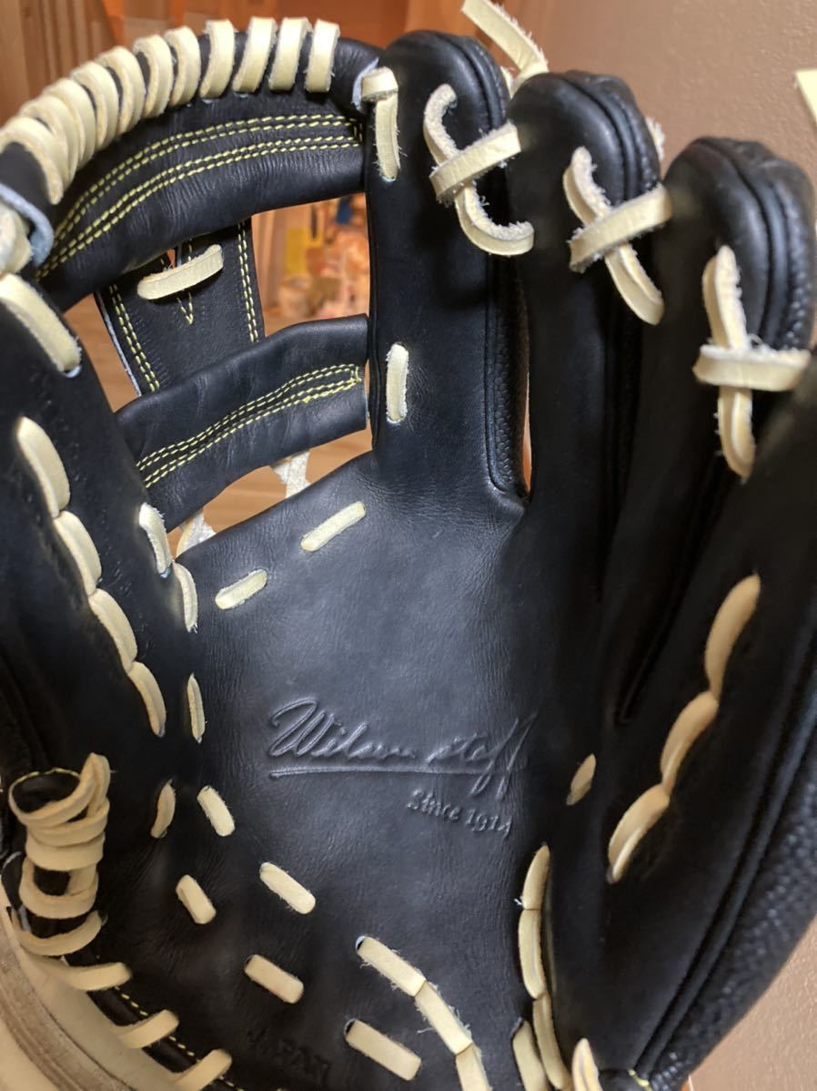 【キャッチボ】 ヤフオク! - ウィルソン 硬式グラブ 内野手 DK型 スーパースキン します