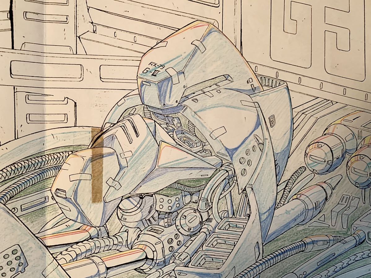 Yahoo!オークション - 幻のRX-79 G-Ⅲガンダム 出渕裕原画の彩色 Yahoo!オークション - 幻のRX-79 G-Ⅲガンダム 出渕裕原画の彩色