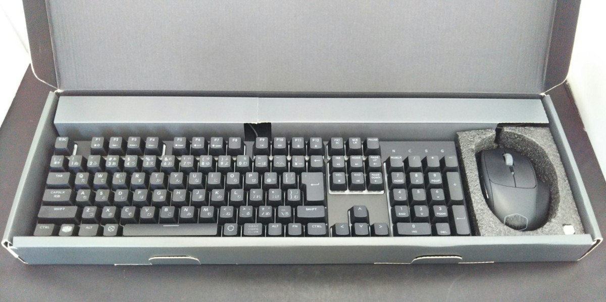 通販 激安◇ マウス Keyboard 3点セット Combo KB530 マウスパッド CoolerMaster ゲーミングキーボード MS112