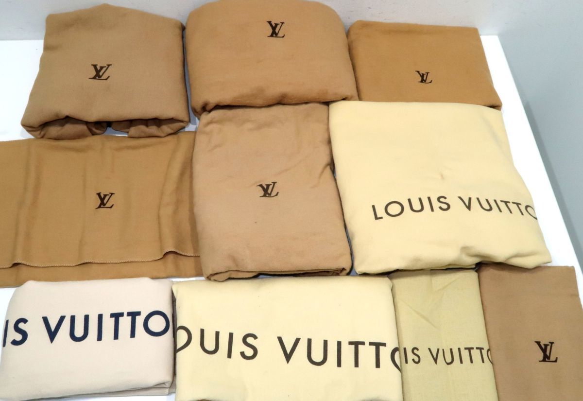 時間指定不可】 大小さまざま ヴィトン 10枚セット バッグ用 495 布袋 保存袋 - その他 - labelians.fr