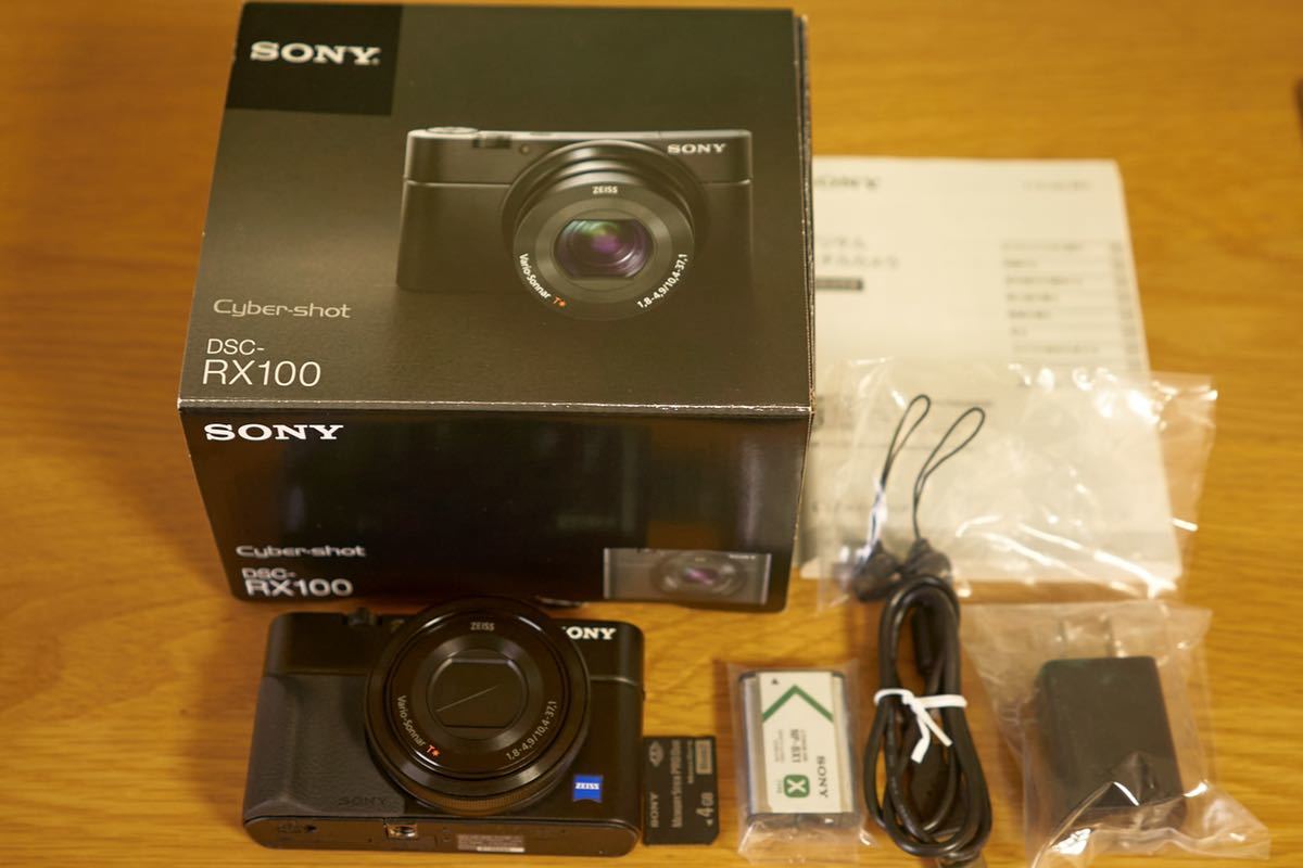 展示保証付き☆SONY ソニー Cyber-shot DSC-RX100 ブラック