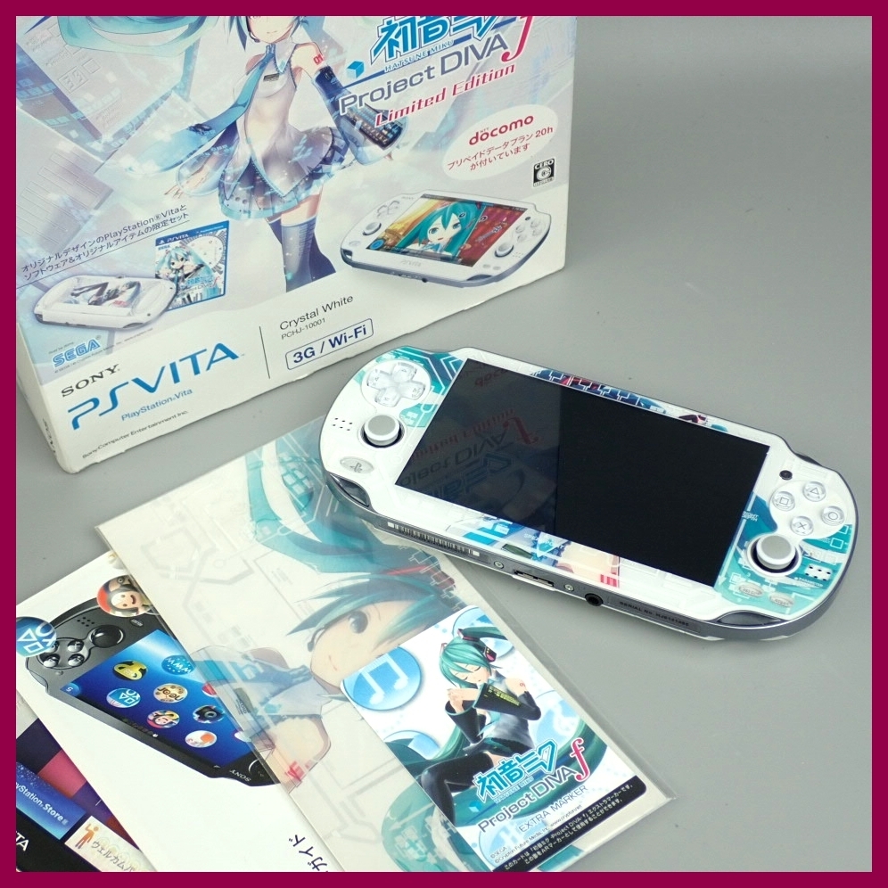 PlayStation Vita 初音 ミク Limited Edition 3G Wi‐Fiモデル (PCHJ