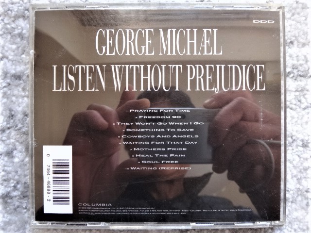 B【 ジョージ・マイケル / LITSEN WITHOUT PREJUDICE 】CDは４枚まで送料１９８円_画像2